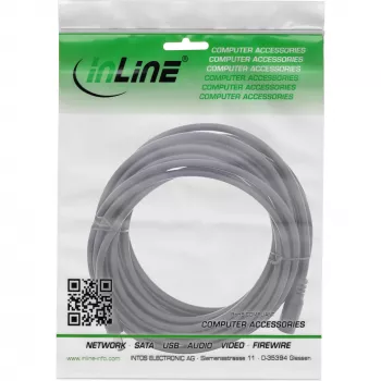 InLine καλώδιο επέκτασης DC, βύσμα/υποδοχή DC 5,5x2,1mm, AWG 18, μαύρο 3m