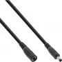 InLine καλώδιο επέκτασης DC, βύσμα/υποδοχή DC 4,0x1,7mm, AWG 18, μαύρο 5m