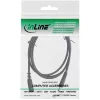 InLine καλώδιο επέκτασης DC, βύσμα/υποδοχή DC 4,0x1,7mm, AWG 18, μαύρο 0,5m