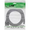 InLine καλώδιο επέκτασης DC, βύσμα/υποδοχή DC 5,5 x 2,5 mm, AWG 18, μαύρο 3 m