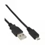InLine καλώδιο Micro-USB 2.0 USB Type-A αρσενικό / Micro-B αρσενικό, μαύρο, 0,5 m