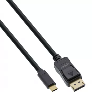 InLine καλώδιο οθόνης USB, βύσμα USB-C σε βύσμα DisplayPort, 7,5 m