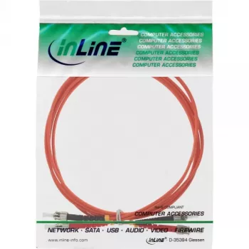 InLine Καλώδιο οπτικών ινών duplex ST/ST 50/125µm OM2 3m