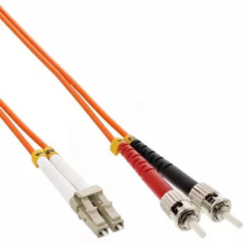 InLine Καλώδιο οπτικών ινών duplex LC/ST 50/125µm OM2 2m