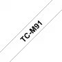 Μελανοταινία ετικετών Brother TCM91 9 mm μαύρο σε διαφανές
