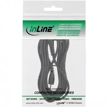 InLine Καλώδιο ήχου 2,5 mm στερεοφωνικό βύσμα/βύσμα 0,5 m