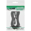 InLine Καλώδιο ήχου 2,5 mm στερεοφωνικό βύσμα/βύσμα, 2 m