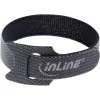 InLine δεματικά καλωδίων με ταινία Velcro 180x12mm 10 τεμ. μαύρο