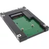 InLine προσαρμογέας δίσκου 2,5 ίντσες SATA σε mSATA SSD 76620B Μαύρο