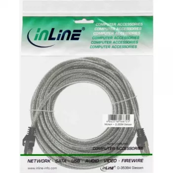 Καλώδιο patch InLine SF/UTP Cat.5e διαφανές 7,5m