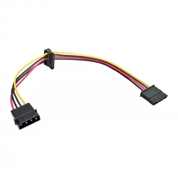 Εσωτερικό καλώδιο τροφοδοσίας InLine 1x 4πολ Molex / 2x SATA τροφοδοσίας 0,30 m