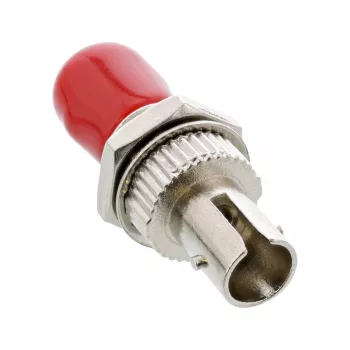 Σύνδεσμος οπτικών ινών InLine Simplex ST/ST Multimode μεταλλικός δακτύλιος 89990B