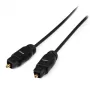 StarTech.com Καλώδιο οπτικών ινών Toslink ψηφιακό SPDIF ήχου 15 ft λεπτό