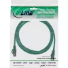 InLine Καλώδιο δικτύου SF/UTP Cat.5e πράσινο 1,5 m