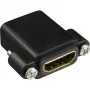 InLine Προσαρμογέας HDMI Type-A υποδοχή / A υποδοχή επιχρυσωμένος με φλάντζα, 4K2K