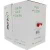 Καλώδιο patch InLine S/FTP PiMF Cat.6A χωρίς αλογόνα 500MHz κόκκινο 100m
