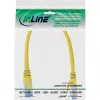 Καλώδιο patch InLine S/FTP PiMF Cat.6A χωρίς αλογόνα 500MHz κίτρινο 0,25m