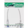 InLine Καλώδιο Patch S/FTP PiMF Cat.6A χωρίς αλογόνα 500MHz λευκό 0,25m