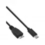 InLine καλώδιο USB 3.2 Gen.1x2, βύσμα USB-C / βύσμα Micro-B, μαύρο, 1,5m