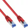 InLine Καλώδιο Patch S/FTP PiMF Cat.6A χωρίς αλογόνα 500 MHz κόκκινο 20 m