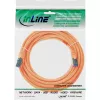 InLine Καλώδιο Patch S/FTP PiMF Cat.6A χωρίς αλογόνα 500MHz πορτοκαλί 20m