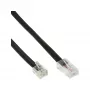 InLine αρθρωτό καλώδιο RJ45 8P4C / RJ11 6P4C βύσμα/βύσμα 6 m