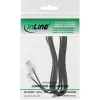 InLine αρθρωτό καλώδιο RJ45 8P4C / RJ11 6P4C βύσμα/βύσμα 6 m