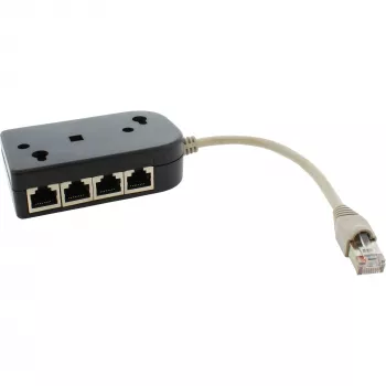 InLine splitter ISDN 1 -> 8, 0,15 m, με αντιστάσεις