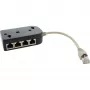 InLine splitter ISDN 1 -> 8, 0,15 m, με αντιστάσεις