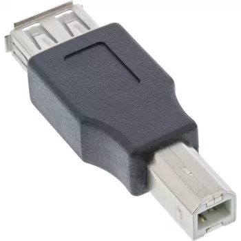 Προσαρμογέας USB 2.0 Type-A υποδοχή / Type-B βύσμα InLine 33442