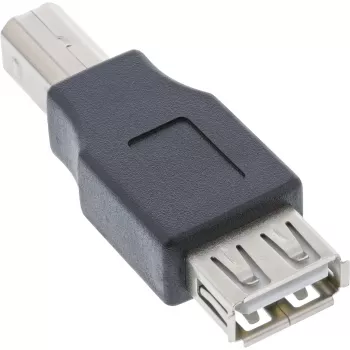Προσαρμογέας USB 2.0 Type-A υποδοχή / Type-B βύσμα InLine 33442