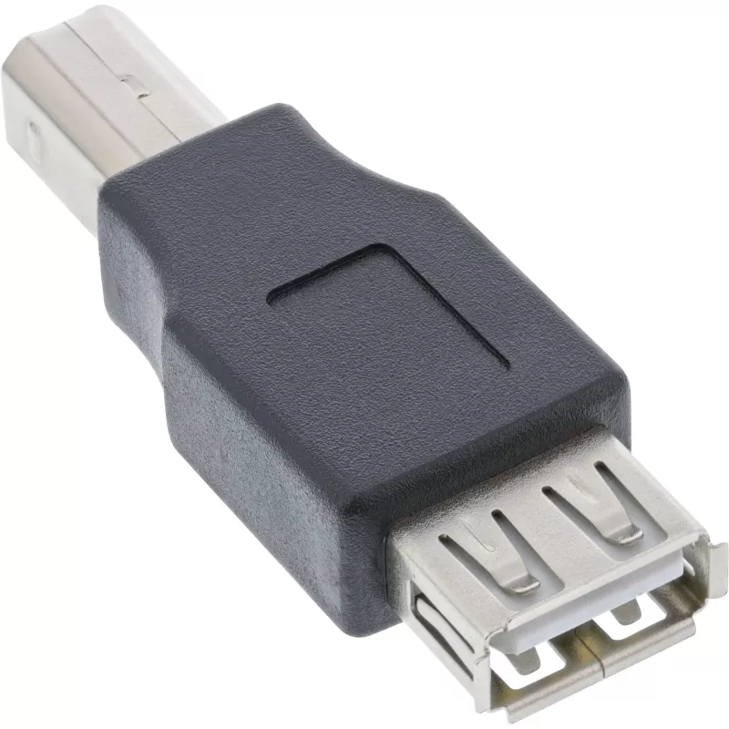 Προσαρμογέας USB 2.0 Type-A υποδοχή / Type-B βύσμα InLine 33442