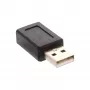 Προσαρμογέας USB 2.0 βύσμα A / υποδοχή Mini 5 ακίδων InLine 33500A