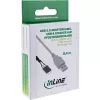InLine καλώδιο προσαρμογέα USB 2.0 USB Type-A βύσμα / βύσμα Pin-Header, 0,40 m