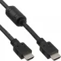 InLine καλώδιο HDMI High Speed βύσμα + φερρίτη μαύρο 5m