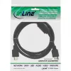 InLine καλώδιο HDMI High Speed βύσμα + φερρίτη μαύρο 5m