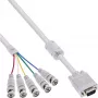 InLine καλώδιο VGA BNC 5x BNC / βύσμα HD 15 5m