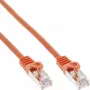 Καλώδιο patch InLine SF/UTP Cat.5e πορτοκαλί 0,25m