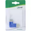 Αντάπτορας USB 3.0 Type-A βύσμα / A υποδοχή αριστερά γωνιακός 90° InLine 35300M