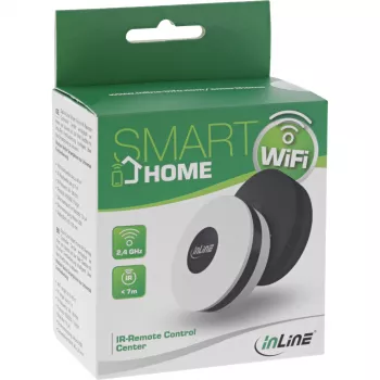 Κέντρο τηλεχειρισμού IR InLine SmartHome 40163 μαύρο