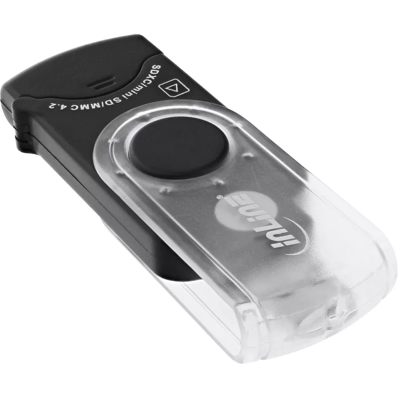 InLine φορητός αναγνώστης καρτών USB 3.0, για SD/SDHC/SDXC, microSD