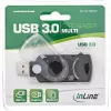 InLine φορητός αναγνώστης καρτών USB 3.0, για SD/SDHC/SDXC, microSD