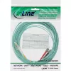 Καλώδιο διπλής οπτικής ίνας InLine LC/ST 50/125µm OM3 15m