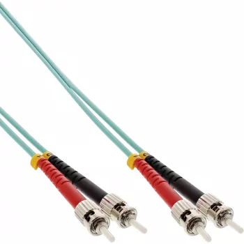 Καλώδιο οπτικών ινών duplex InLine ST/ST 50/125µm OM3 7,5m