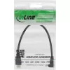 Καλώδιο High Speed HDMI με Ethernet InLine, γωνιακό, 0,3 m
