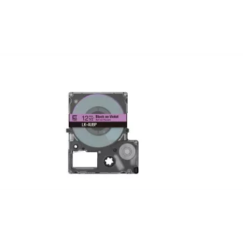 Ταινία ετικετών Epson LK-4UBP μαύρο μωβ θερμικής εκτύπωσης 1,2 cm
