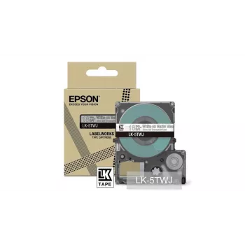 Ταινία ετικετών Epson LK-5TWJ διαφανές λευκό θερμομεταφοράς 1,8 cm