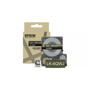 Epson LK-6QWJ χακί, λευκό