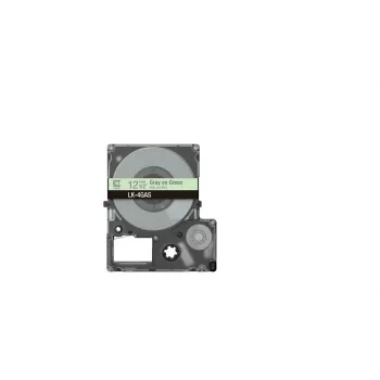 Ταινία ετικετών Epson LK-4GAS γκρι ανοιχτό πράσινο θερμομεταφοράς 1,2 cm