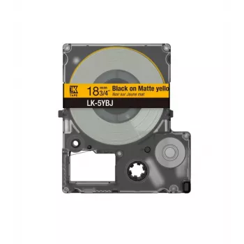 Epson LabelWorks LK-4YBJ ταινία σήμανσης, μαύρο σε ματ κίτρινο, 12 mm x 8 m